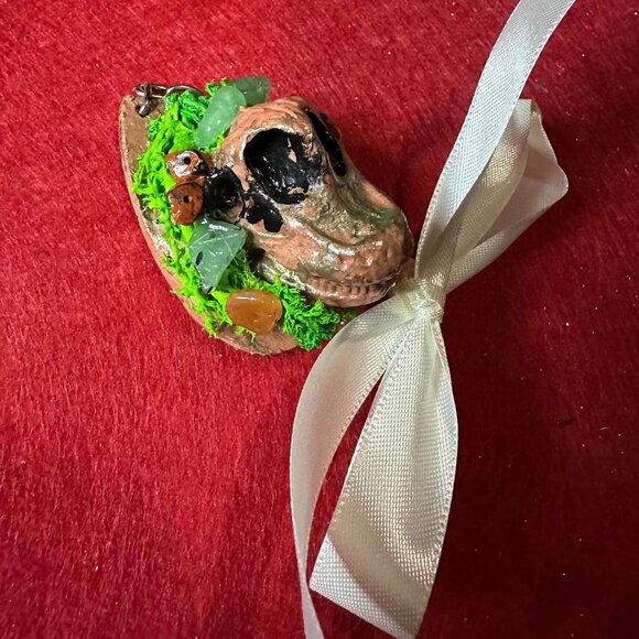 Mini Dinosaur Bust Ornaments - Picture 1 of 8